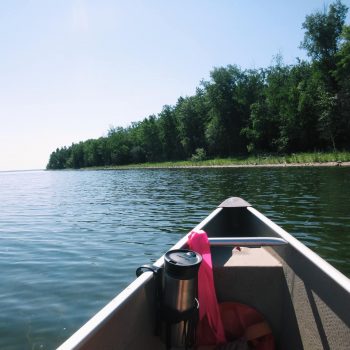 Yesterday’s canoe trip on Lac La Biche east of Old Trail boat launch.