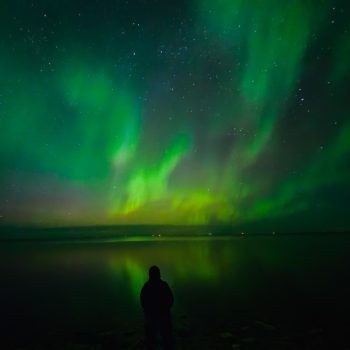 The beautiful Northern Lights danced over the lake to celebrate the May long weekend.