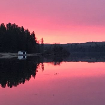 Hatchery, lake, sunrise. Ahhhhh.