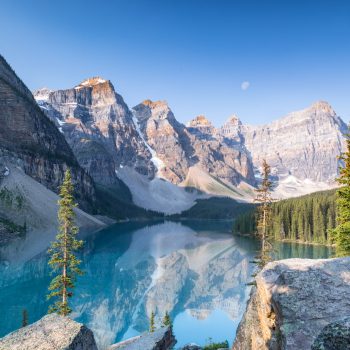 Stunning Moraine Lake.