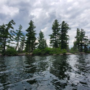 Blueberry Island on a July afternoon.