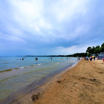 Beach at Port Dover, Lake Erie.