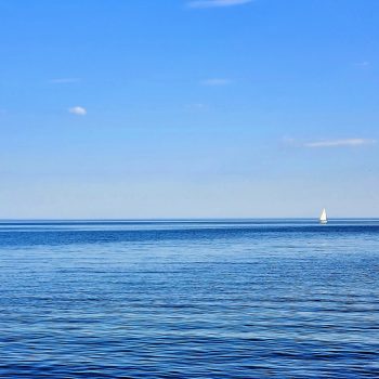 Sailboat on Lake Ontario.