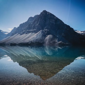 A beautiful summer day on Hector Lake.