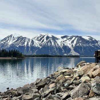 Taken on June 8th 2024 at Atlin Lake. Using Iphone14 pro max. No edits. Beautiful BC.