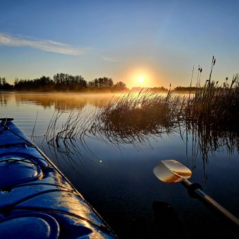 Solstice sunrise paddle