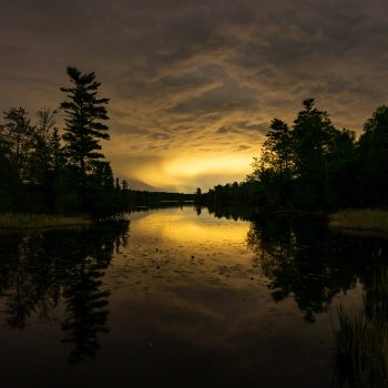 Light pollution affects animal habitat quality, migration patterns, and even human health. I took this photo of Lake Opinicon at 2 AM. To my astonishment, we could see light from the nearby city of Ki ...