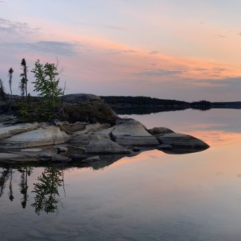 Hidden Lake at a 11:30pm.