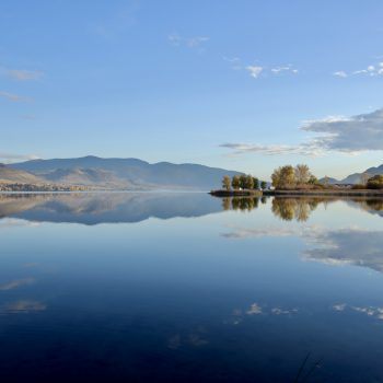 It was a nice calm evening at the lake and the perfect time for the perfect reflection.