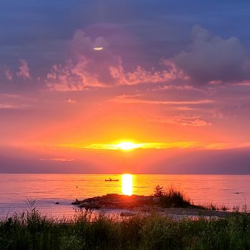 One of the amazing Lake Huron sunsets! They never get old!